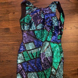 Asos Color Block Dress